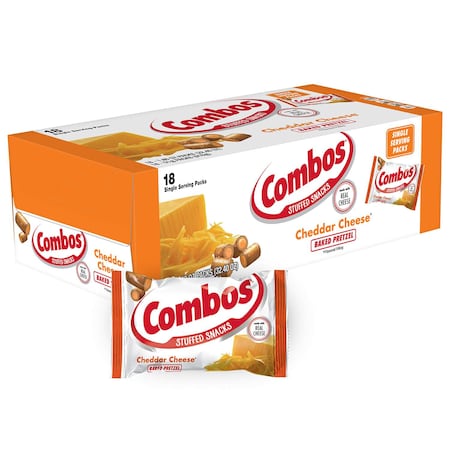 Combos Combos Cheddar Pretzel Combo Singles 1.8 oz., PK216 108568